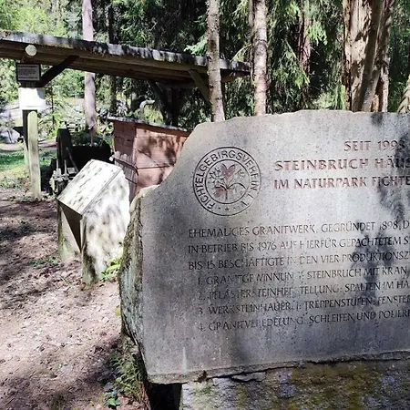 Ferienwohnung Hammerwaldblick Im Dachgeschoss Selb Buitenkant foto